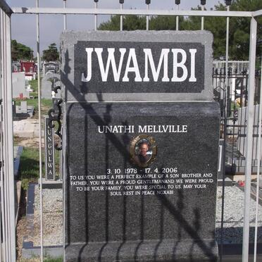 JWAMBI Unathi Melville 1978-2006
