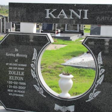 KANI Zolile Elton 1956-2007