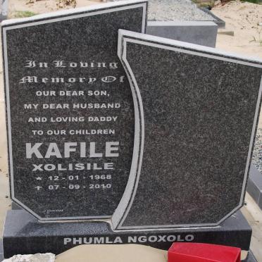 KAFILE Xolisile 1968-2010