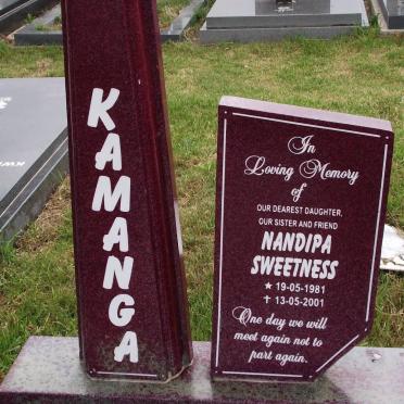 KAMANGA Nandipa Sweetness 1981-2001