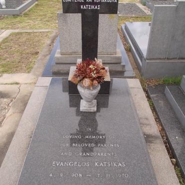 KATSIKAS Evangelos 1908-1970 &amp; Kyriakoula 1911-1997