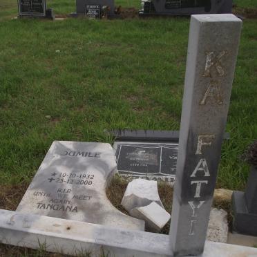 KA FATYI Dumile 1932-2000 &amp; Ester Ngqulu Lydia 1938-2000 
