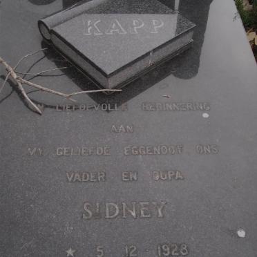 KAPP Sidney 1928-1996