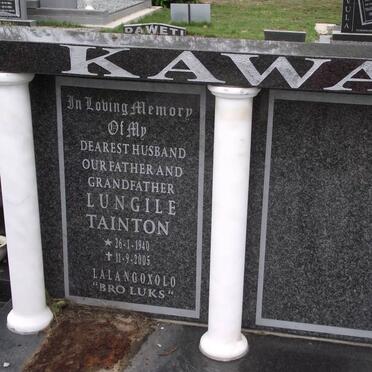 KAWA Lungile Tainton 1940-2005