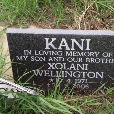 KANI Xolani Wellington 1971-2005