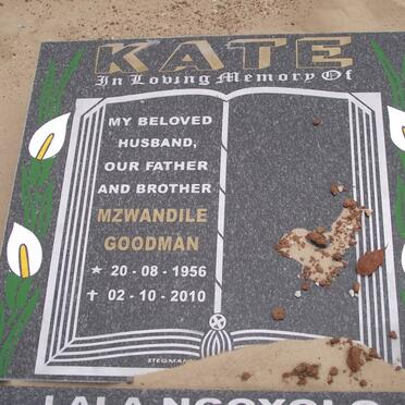 KATE Mzwandile Goodman 1956-2010