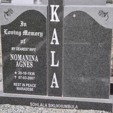 KALA Nomanina Agnes 1936-2007