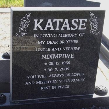 KATASE Ndimpiwe 1959-2009