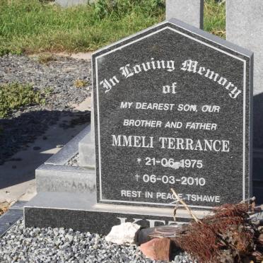 KETE Mmeli Terrance 1975-2010