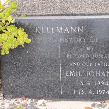 KELLMANN Emil Johann 1894-1974