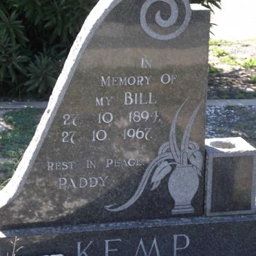 KEMP W.T. 1894-1967