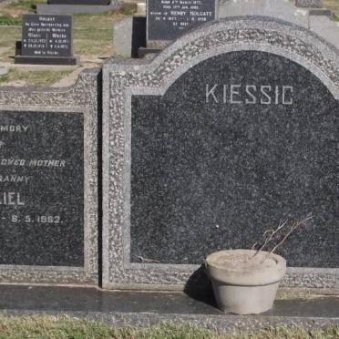 KIESSIG M.K.H.G. 1893-1958 &amp; Muriel 1898-1982