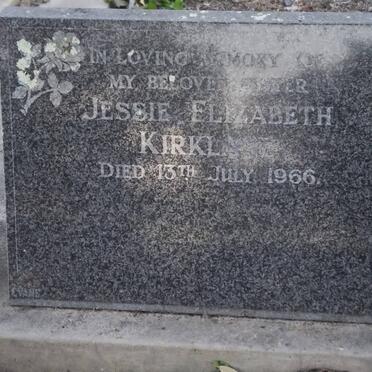 KIRKLAND Jessie Elizabeth -1966