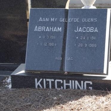 KITCHING Abraham 1911-1984 &amp; Jacoba 1911-1996