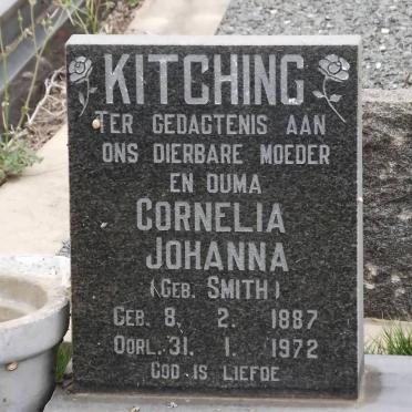 KITCHING Cornelia Johanna nee SMITH 1887-1972