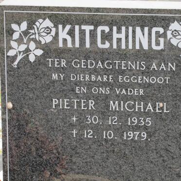 KITCHING Pieter Michael 1935-1979
