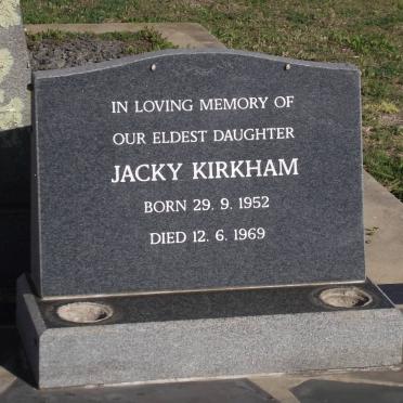 KIRKHAM Jacky 1952-1969