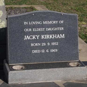 KIRKHAM Jacky 1952-1969
