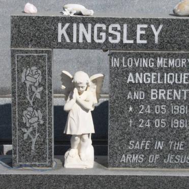 KINGSLEY Angelique 1981-1981 :: KINGSLEY Brent 1981-1981