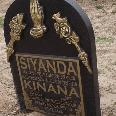 KINANA Siyanda 1991-2010
