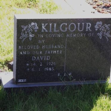 KILGOUR David 1926-1985