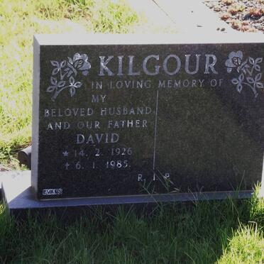 KILGOUR David 1926-1985