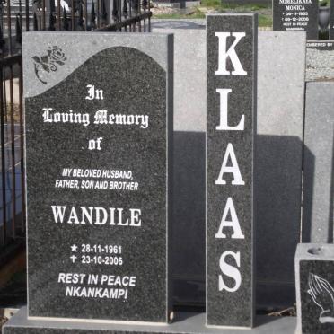 KLAAS Wandile 1961-2006