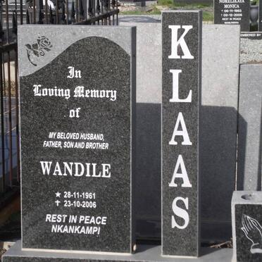 KLAAS Wandile 1961-2006