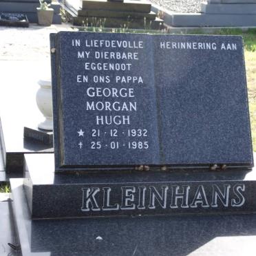 KLEINHANS George Morgan Hugh 1932-1985