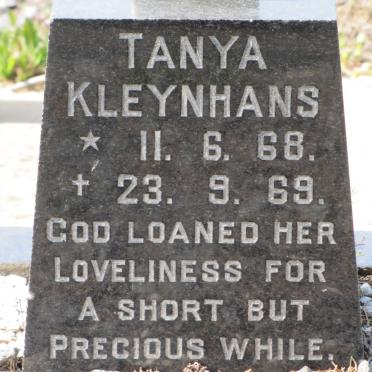 KLEYNHANS Tanya 1968-1969