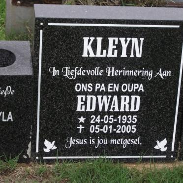 KLEYN Edward 1935-2005