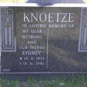KNOETZE Sydney Mathys 1933-1992