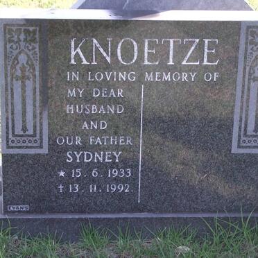 KNOETZE Sydney Mathys 1933-1992