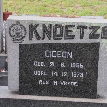 KNOETZE Gideon 1955-1973