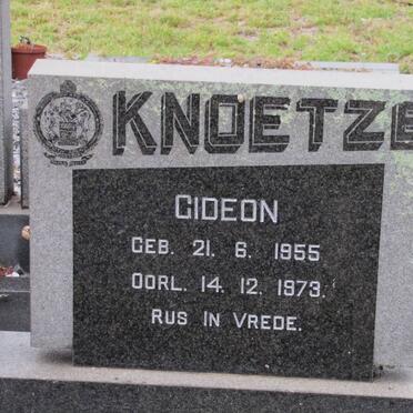 KNOETZE Gideon 1955-1973
