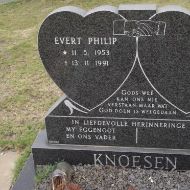 KNOESEN Evert Philip 1953-1991