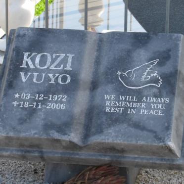 KOZI Vuyo 1972-2006