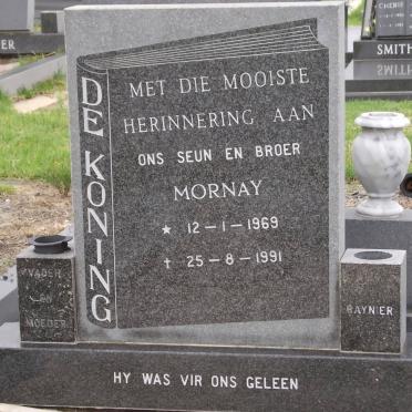 KONING Mornay, de 1969-1991