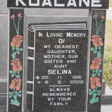 KOALANE Selina 1961-2002