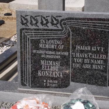 KONZANA Mzimasi Elliot 1938-2011