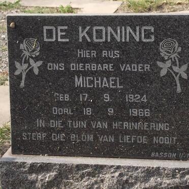 KONING Michael, de 1924-1966