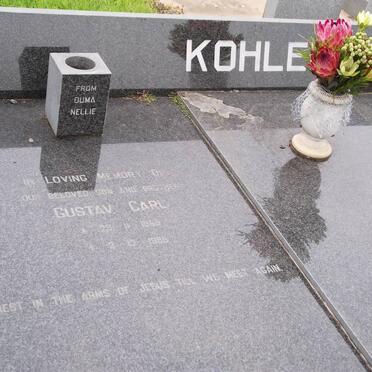KOHLER Gustav Carl 1968-1998
