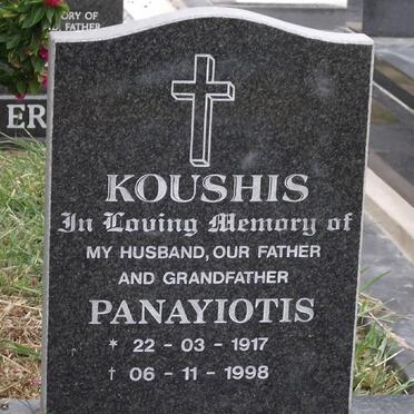 KOUSHIS Panayiotis 1917-1998