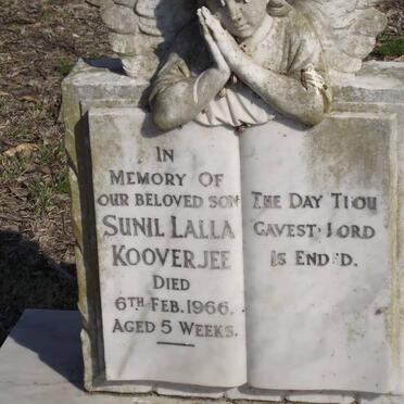 KOOVERJEE Sunil Lalla -1966