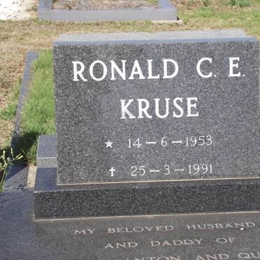 KRUSE Ronald C.E. 1953-1991