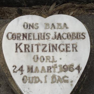 KRITZINGER Cornelius Jacobus 1964-1964