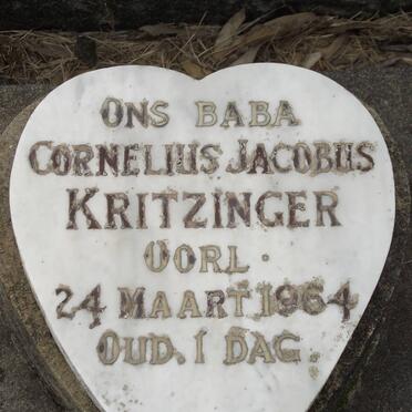 KRITZINGER Cornelius Jacobus 1964-1964