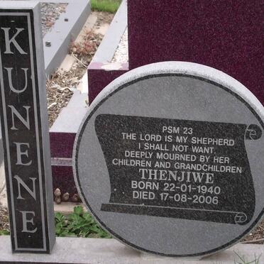 KUNENE Thenjiwe 1940-2006