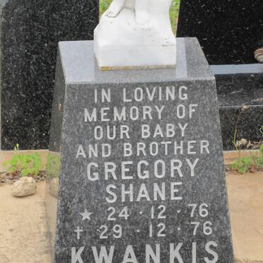 KWANKIS Gregory Shane 1976-1976