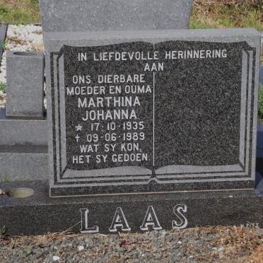 LAAS Marthina Johanna 1935-1989